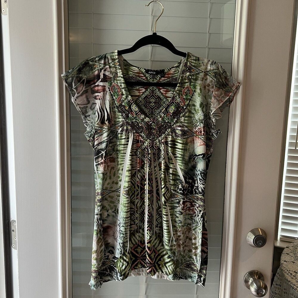 APT 9 Women’s Top Medium Y2K